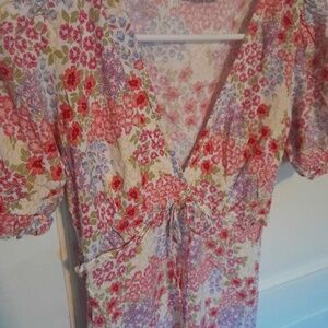 Sonoma floral midi dress